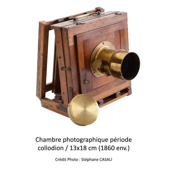 Chambre photographique période collodion